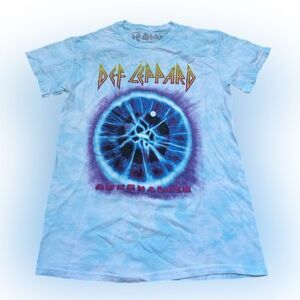 Def Leppard Adrenalize Tie-Dye Band T-shirt